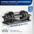 thumbnail image 5 of Shower Replacement Hooks Transparent-Upgrade 14Pack For Soap Holder And Kitchen Racks, 5 of 9