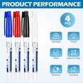 thumbnail image 3 of 4 Pcs Deep Reach Markers Long Nose Marker Waterproof Deep Hole Marker 30 mm Reach Permanent Markers, 4 Colors, 3 of 5