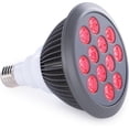thumbnail image 1 of Red Light Therapy, 660nm 850nm, 12 Dual Chip LEDs, Portable and Targeted High Irradiance for Skin, Pain Relief, Anti-Aging, Muscle Recovery, Sleep - Power Cord & Base Included, HG24, 1 of 5