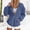 Navy, variant on Yigetop Sweatshirt for Women Fall Winter Long Sleeve Shirts Oversized Tops Soft Fleece Comfy Loose Fit Casual Pullover for Daily Lounge Work Street Outfits Blue L