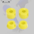 thumbnail image 4 of Bujes de camión de patineta Sunnimix Amarillo 92A 11x16 mm 4 piezas, 4 of 8