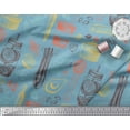 thumbnail image 3 of Soimoi Poly Georgette Fabric Vegetables,Jar & Cups Decor Fabric Printed Yard 42 Inch Wide, 3 of 3