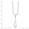 thumbnail image 3 of SS White Ice Diamond Necklace 18 Inch, 3 of 3