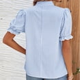 thumbnail image 3 of Usted Es Más Que una Camisa de Puntuación de Prueba, Cuello en V de Manga Corta Suelta, Camisa para Mujeres, 3 of 5