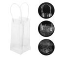 thumbnail image 3 of 4 bolsas transparentes de mano multifunción para botellas de vino y champán., 3 of 5