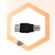 thumbnail image 3 of Moyic Adaptador negro USB 0 USB a RJ11 ABS duradero fácil de instalar y fácil de usar conveniente Teléfono y Comunicación, 3 of 6