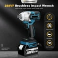 thumbnail image 3 of 1000N.m Electric Brushless Impact Wrench 6200RPM Rechargeable 1/2 inch 22800mAh Li-ion Battery For Car Tires Cordless Power Too ,Efficient Cutting, 3 of 7