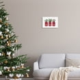 thumbnail image 2 of Rustic Country Jugs Festive Holiday Holly Sprigs Botanical & Floral Graphic Art Unframed Art Print Wall Art, 2 of 5