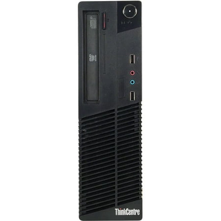 Refurbished Lenovo ThinkCentre M91P Small Form Factor Desktop PC with Intel Core i5-2400 Processor, 8GB Memory, 2TB Hard Drive and Windows 10 Pro (Monitor Not (Best Small Form Pc)