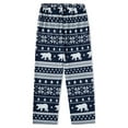 thumbnail image 6 of GRNSHTS Christmas Family Matching Pyjamas Xmas Snowflake Sleepwear Family Matching Christmas Eve PJs (Blue-Women/XL), 6 of 11