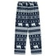 thumbnail image 2 of Pijamas navideños familiares a juego Sinhoon, pijamas para papá, mamá y niños (azul - hombre/XXL), 2 of 8