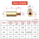 thumbnail image 3 of Hex Brass Male Female Motherboard Standoff Copper Mount M2 M2.5 M3 M4 Board Rack Stud Threaded Pillar PCB Column Spacer Screw, 3 of 4