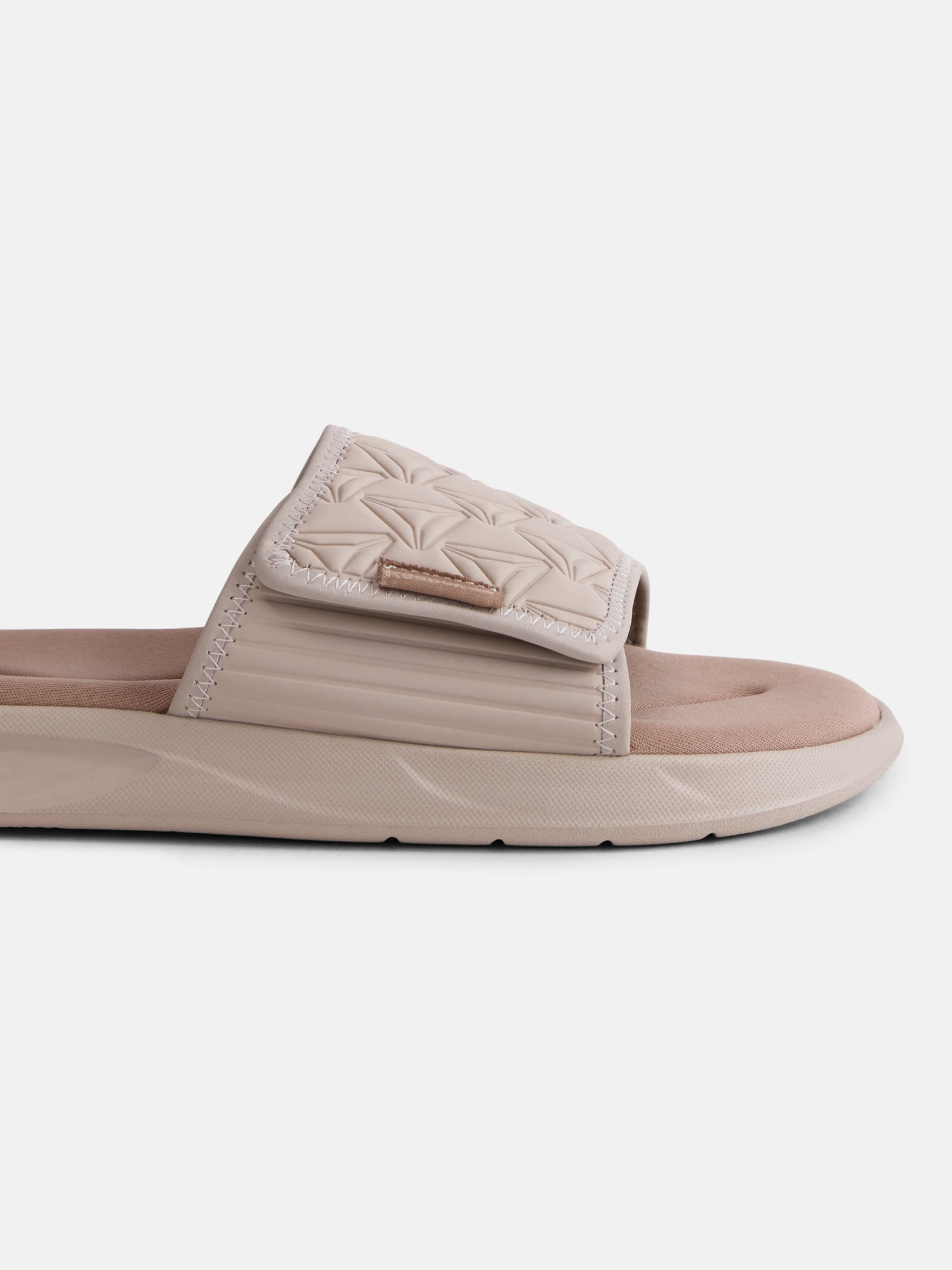Reebok Men's Memory Foam Adjustable Strap Slide Sandals