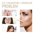 thumbnail image 2 of high quality 2 in 1 Foundation Anti-Wrinkle Concealer with Built-in Brush, Double Head Concealer Foundation, Lasting Waterproof Coverage Concealer, 2 of 5