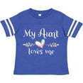 thumbnail image 3 of Inktastic My Aunt Loves Me- Heart Boys or Girls Toddler T-Shirt, 3 of 5