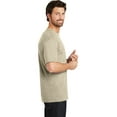 thumbnail image 3 of District Made Mens Perfect Weight Crew Tee-M (Heathered Latte), 3 of 6