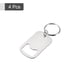 thumbnail image 3 of Llave abridora de botella Uxcell 4Pcs, abridor de botella de cerveza de acero inoxidable de 2" de largo para el hogar, bar, fiesta, plata, 3 of 6