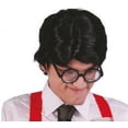 thumbnail image 4 of Gafas Nerd, Negro, Gafas De Cuerno, Nerd Amigable, Tonto Especializado, Peculiar, Carnaval, Mardi Gras, Fiesta Temática, Disfraces, Accesorio, 4 of 5