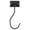 B, variant on Wall Mount Ceiling Mount Pot Pan Hanging Hooks, Heavy Duty Rustproof Black Metal Kitchen Utensil Storage Hooks, Multi-Purpose Cookware Organizer Hangers for Pantry Cookware, Gadgets Storage Use
