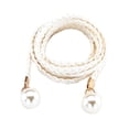 thumbnail image 2 of Ceinture de Robe pour Femmes Ceinture de Couleurs Bonbons Ceinture Tressée pour Robe, 2 of 2