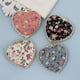 thumbnail image 3 of Espejo de maquillaje pequeño portátil plegable de doble cara con estampado de tela retro artístico de regalo de estilo, 3 of 5
