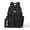 black, variant on Unisex Workwear Backpack - Large Capacity Harajuku School Bag, Lightweight Casual Commute Pack (Black/Off-White/Grey/Blue)