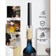 thumbnail image 4 of Abridor de de Vino 4 en 1 con Bomba de Aire, Cortador de LáMinas, Vertedor de Vino, TapóN de VacíO y Base de Almacenamiento. Regalo Ideal para Amantes del Vino., 4 of 5