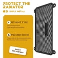 thumbnail image 5 of Motorcycle Accessorie Radiator Guard Protector Grille Cover for Kawasaki Z500 Ninja 500 Ninja500 SE, 5 of 5