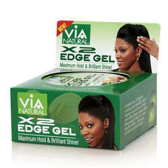 Via Natural X2 Edge Gel, 2 Ounce