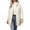 White, variant on Women's Long Puffer Coat Lightweight Winter Jacket White L