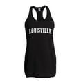 thumbnail image 1 of MmF - Women's Racerback Tank Top, up to Women Size 2XL - Louisville, 1 of 5
