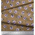thumbnail image 2 of Soimoi Poly Georgette Fabric Dot,Butterfly & Floral Print Fabric by Yard 52 Inch Wide, 2 of 3