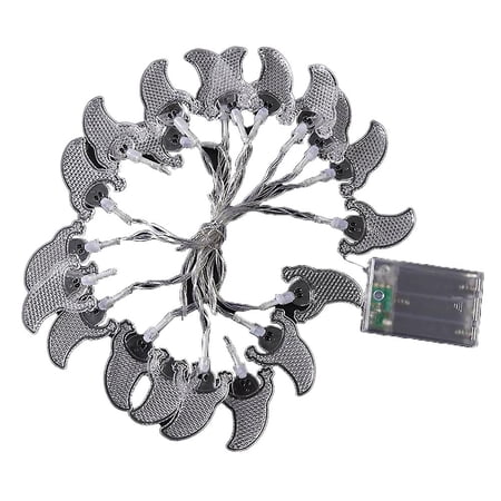 Halloween String Lights 3m Battery Operated Ghost String Lights ...