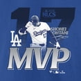 thumbnail image 4 of Men's Shohei Ohtani Royal Los Angeles Dodgers 2025 National League Championship Series MVP T-Shirt, 4 of 4