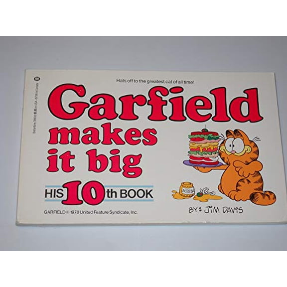 Pre-Owned Garfield Makes It Big (Paperback 9780345319289) by Jim Davis