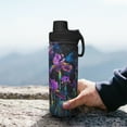 thumbnail image 7 of Logiee Starry Night Iris Field Print Water Bottle,18oz Sports Insulated Kettle for Cycling Gym Basketball Outdoor, Suitable as a Present, 7 of 7