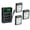 1 Charger + 3 Batteries, variant on Kastar 2-Pack Battery with LZD3 USB Triple Charger Compatible with Olympus Li-10B Li-12B MJU 300 400 500 600 800 810 1000, Stylus 300 400 500 600 800 810 1000, Sanyo DB-L10 Camedia C50 C60 C70 Camera