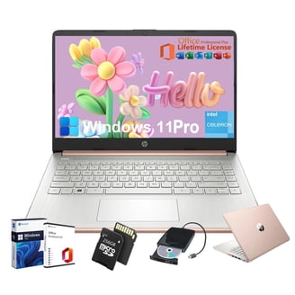 HP Student Business Laptop, Intel 4-Core Processor, 16GB RAM, HD