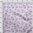 thumbnail image 2 of oneOone Cotton Cambric Light Pink Fabric Watercolor Floral Craft Projects Decor Fabric Printed By The Yard 56 Inch Wide, 2 of 4