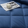 thumbnail image 4 of HIG Reversible Down Alternative Comforter Set, Queen, Navy/Gray, Diamond Stitch, 4 of 4