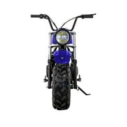 Massimo Minibike MB200S 7.5HP 196cc 4 Stroke, Gas Powered Mini Bike Motorcycle - Blue