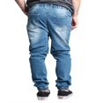 thumbnail image 5 of JUNWELL Mens Drop Crotch Jogger Denim Pants  Multiple Colors & Up to 5XL, 5 of 5