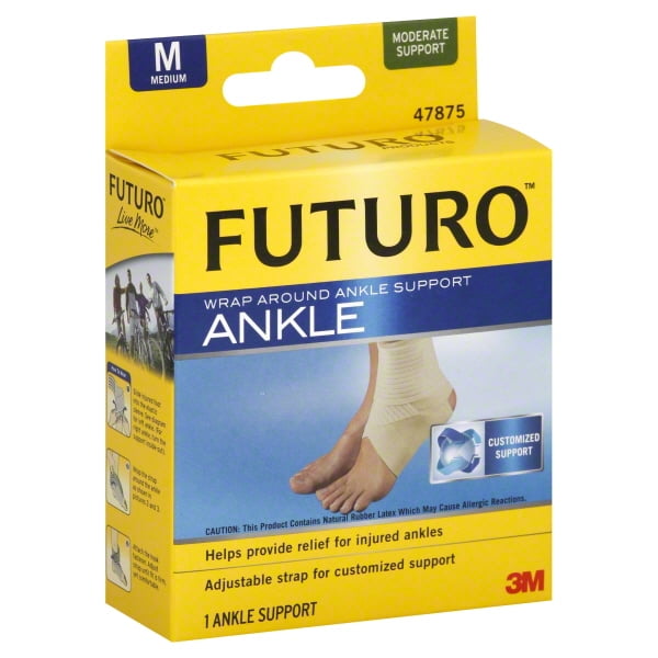 Futuro Wrap Around Ankle Support, Medium - Walmart.com - Walmart.com