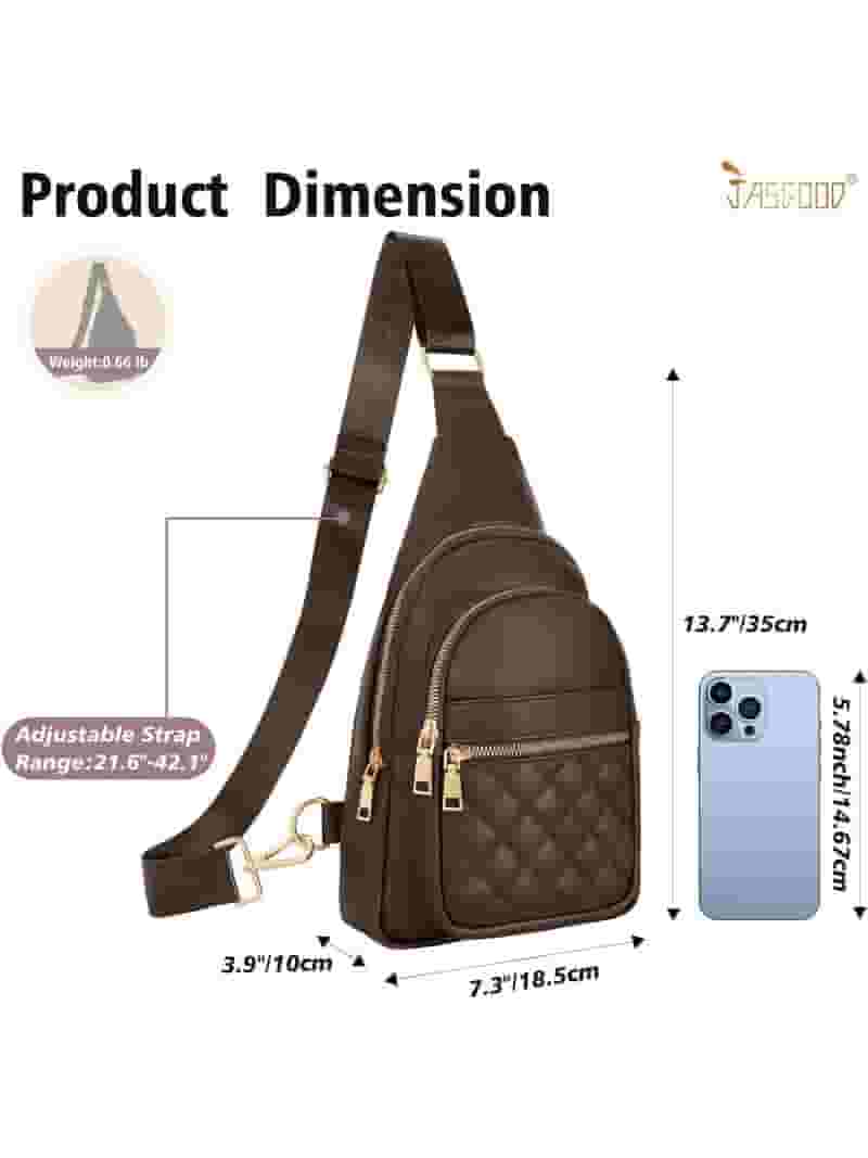 注目ショップ Sling Bag Bag Chest Packs Fanny Leather Crossbody Women for MessengerBags
