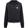 thumbnail image 2 of Women's Levelwear Black Toronto Maple Leafs Judd Raglan Full-Zip Hoodie, 2 of 3