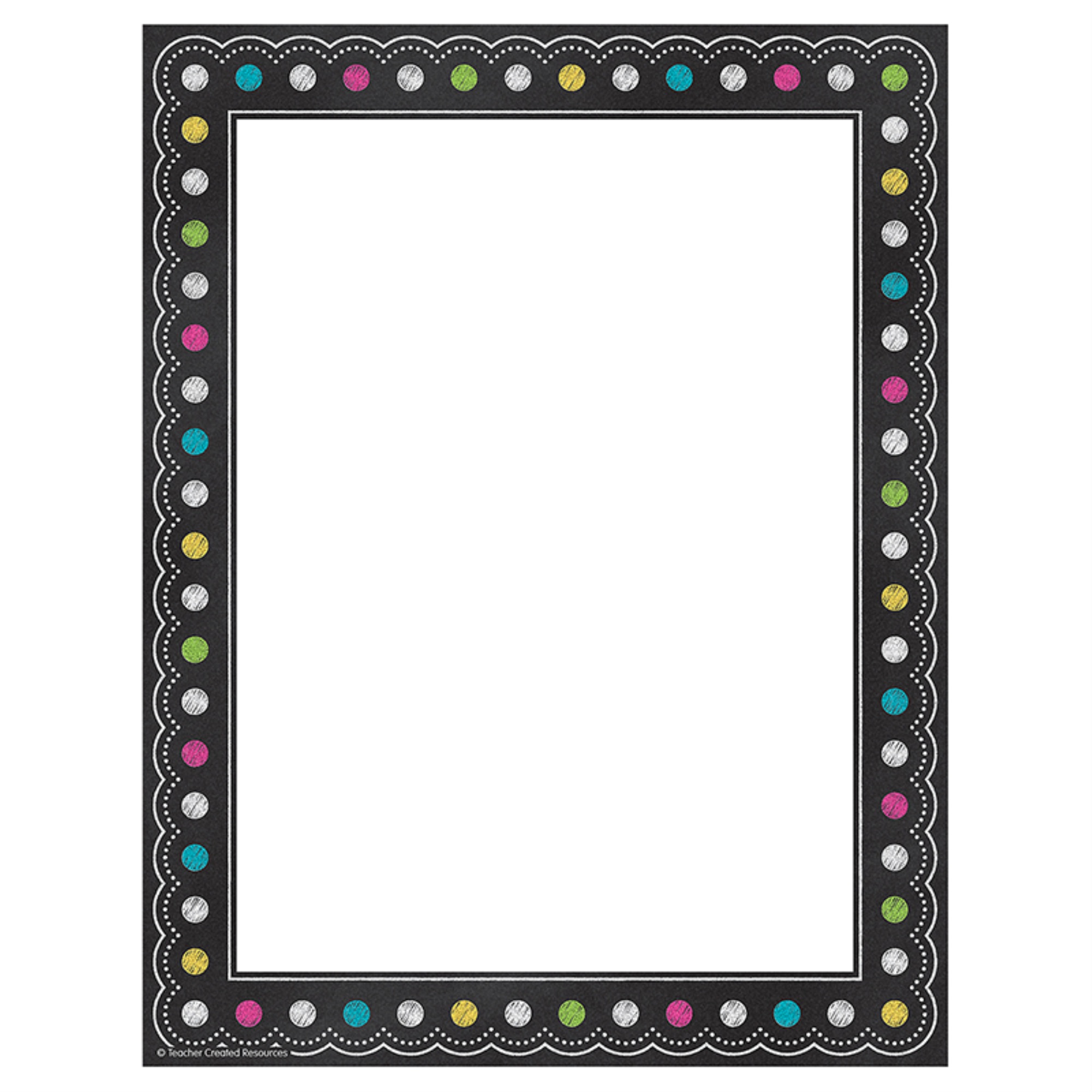 Chalkboard Brights Computer Paper