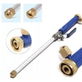 thumbnail image 2 of High Pressure Power Washer Sprayer Water Spray Wand Garden Hose W/ 2 Nozzle, 2 of 9