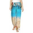 thumbnail image 2 of Lsque Boards and Beach Print Women's Pajama Pants, Lounge Pant - Comfortable Home Wear,Elastic Waistband, Stylish Design-Small, 2 of 9
