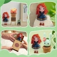 thumbnail image 4 of Crochet Princess Material 23 Cm Princesa para Regalos Niñas (Mérida), 4 of 9