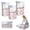 3PCS, variant on No-Pump Vacuum Storage Bags with Press & Seal Air Valve, Large Cube Space Saver Bags for Clothes, Comforters, Blankets and Bedding